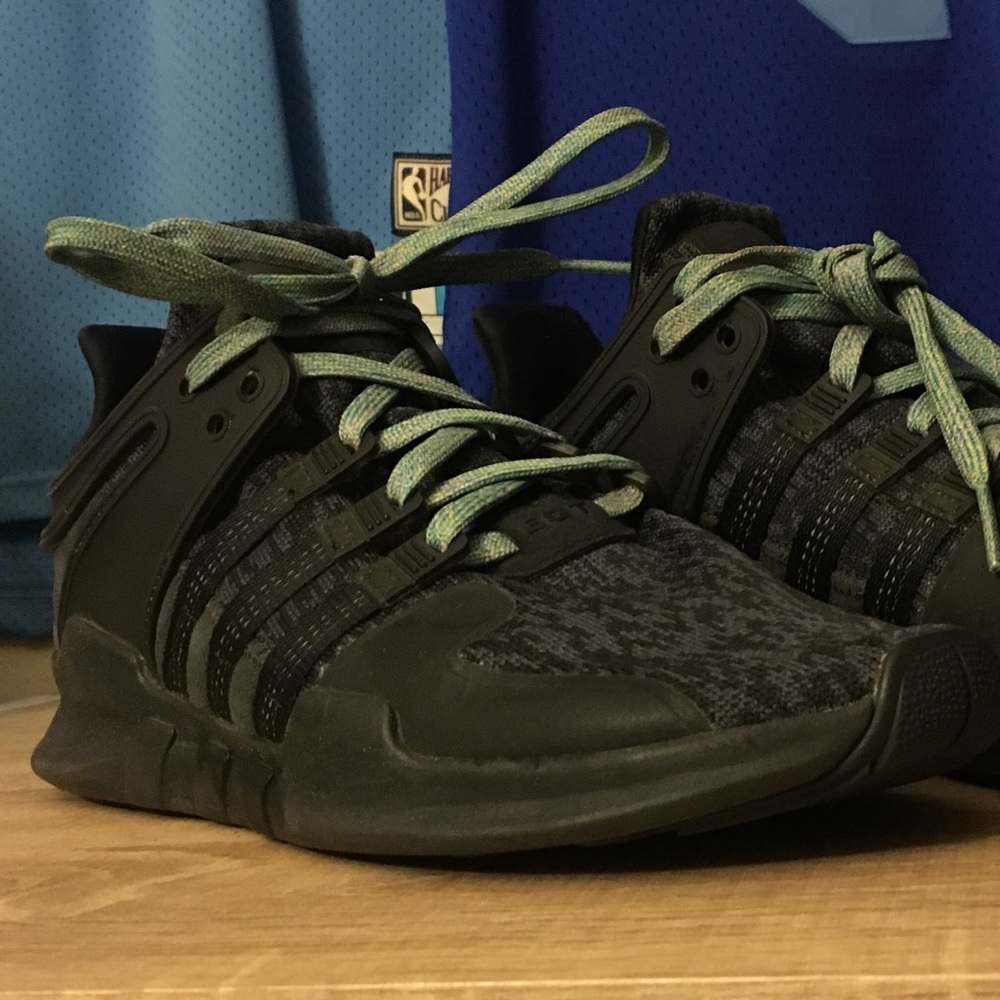 ADIDAS All Black EQT Support Adv Shoes